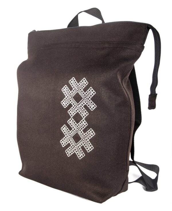 Weatherproof black bag "Mulgi"